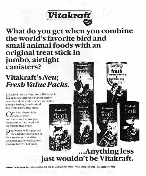 Vitakraft Pet Products